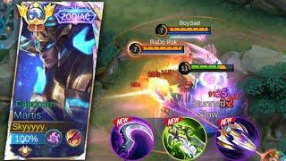 NEW MARTIS BEST BROKEN DAMAGE BUILD   BEST BUILD 2024  MLBB