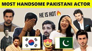  Korean Girl Finds Most Handsome Pakistani Actor  Very Funny 