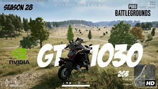 PUBG PC  GT 1030 2GB + I3 8100 MEDIUM SETTINGS 60 FPS