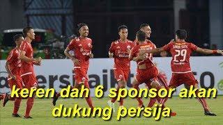 6 Sponsor Dukung Persija Jakarta di Liga 1 Masih Ada Tiga Perusahaan Lagi
