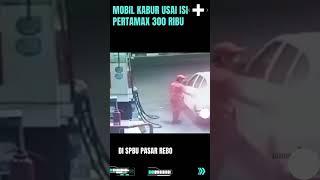 Mobil Kabur usai isi Pertamax 300 Ribu di SPBU Pasar Rebo
