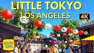 Little Tokyo  Los Angeles Travel  Daikokuya Ramen  4K Walking Tour