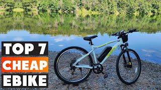 7 Best Cheap eBikes for Beginners Affordable Electric Bikes