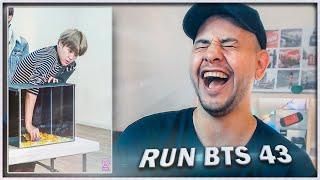 RUN BTS - 43 Эпизод ️ Загадочные коробки ️ РЕАКЦИЯ