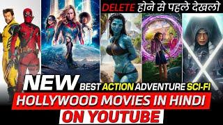 Top 10 Best Hollywood Movies On YouTube in Hindi Dubbed  2024 New Hollywood Movies in Hindi Dubbed