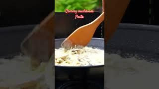 Creamy Mushroom Pasta #pasta #pastarecipe