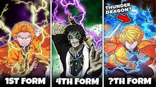 All 7 Thunder Breathing FORMS in Demon Slayer EXPLAINED