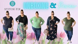 STITCH FIX UNBOXING & REVIEW  SPRING 2024  PLUS SIZE