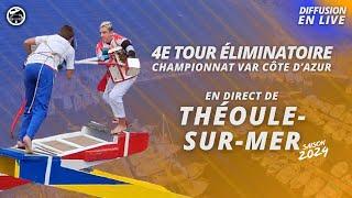 4e tour éliminatoire du Championnat VCA 2024 de Joutes Provençales en direct de Théoule