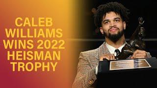 USC QB Caleb Williams wins the 2022 Heisman Trophy