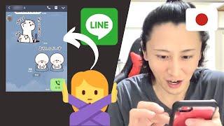 Why Japanese People dont use LINE app with Hellotalk friends