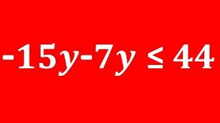 Graphing a one variable inequality  How to solve a one variable inequality