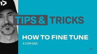 HOW TO Fine Tune a No-Cam Sail  Deutsch  Duotone Windsurfing