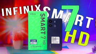 Infinix Smart 7 HD Unboxing & Quick Review  2+2GB 64GB  Should You Buy Or Not ??