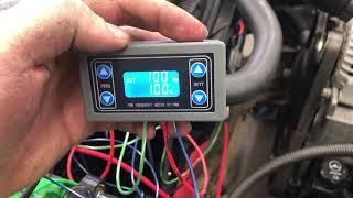 Testing out my PWM fan with an XY-PWM Generator on a 1978 Chevy K20 LS swap