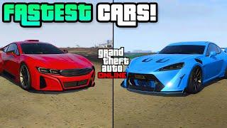 TOP 5 FASTEST CARS IN GTA 5 ONLINE Updated 2024