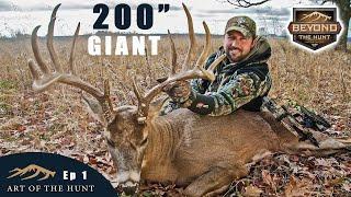 200 giant Ohio whitetail archery buck - Overcoming scent obstacles and the landowners doghouse.