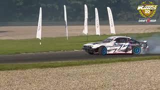 Michael Perrottet - Nissan Silvia S14 2JZ drifting at Drift Kings Series 2024 Round 2 France 