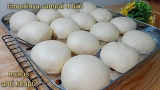 Bakpao ini tetap empuk selama 4 hari  super mantull