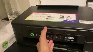 Let’s study again  Unboxing Epson XP 2205  How to connect to wifi