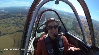 Zoes Awesome Yak  Flight - Aerobatics and Combat Form only - Wine Country Warbirds - Jamie Riddell