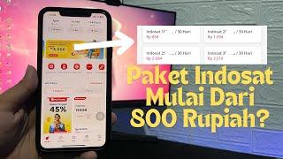 Paket Internet Indosat Mulai Dari 800 Rupiah  Kuota Murah Indosat 2024