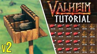 NEW Unlimited BOAR & WOLF Farm Valheim Tutorial