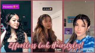 Effortless Look Hairstyles  TikTok Compilation 2020