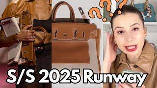 INSIDE OUT BIRKIN?  Hermes Spring Summer 2025 Runway Bags  SO BLACK KELLY Plume Maximors Bag