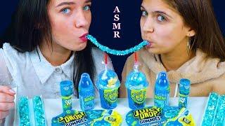 ASMR BLUE BABY BOTTLE POP NERDS ROPE JELLY PUSH POP JUICY DROP SPLASH-N-LIK