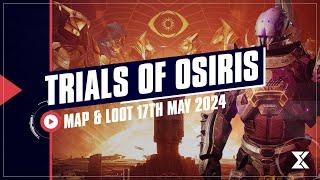 Destiny 2 - Trials of Osiris Map & Rewards This Weekend 17th May 2024  Trials Loot This Week