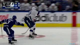 PK Forecheck Toronto Maple Leafs Game 01 against Tampa Bay NHL Playoffs 2021-2022