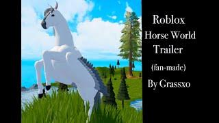 Roblox Horse World fan-made trailer
