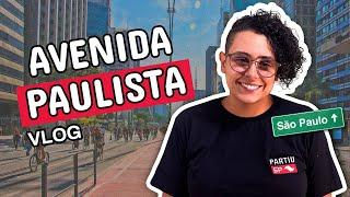 Rolê na Avenida Paulista - Vlog do canal Partiu SP