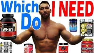 Which Supplements do I NEED to Take to Gain Muscle and Lose Fat Should I take Pre Workout Best 2017