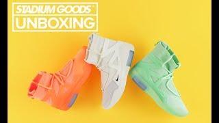 UNBOXING FULL Nike Air Fear of God 1 Collection