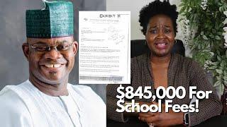 Exclusive How Yahaya Bello Paid $845000 From Kogis Treasury To Childrens School