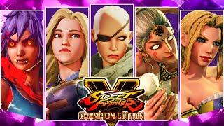 SFV - MIDNIGHT BLISS EditioN - All RULE 63 Characters
