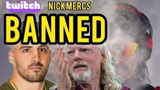 NICKMERCS BANNED By Twitch to Distract From Dr Disrespect Blowback