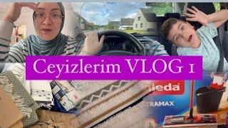 Yeni evime herşey yeniden alıyorumneler aldım neler⁉️kendime bakım günübu arabada başa bela⁉️vlog