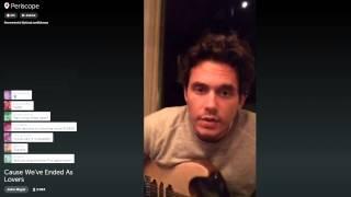 John Mayer on Periscope 982015