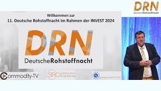 Deutsche Rohstoffnacht 2024 Einführung mit Jochen Staiger