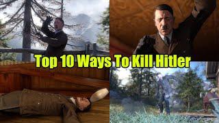 Sniper Elite 5 Top 10 Ways To Kill Hitler
