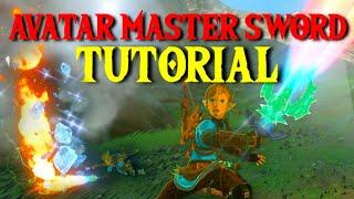 TOTK How to Make the Avatar Master Sword Zuggle GlitchInfinite Fusing TUTORIAL v1.1.1