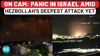 Hezbollah Attacks IDF Base Which Defence Minister Visited Recently Deepest Strike Yet  Israel