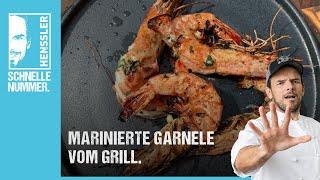 Schnelles Marinierte Garnele vom Grill Rezept von Steffen Henssler