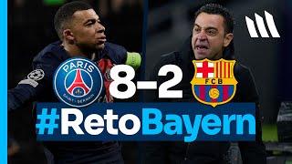 ¡Anunciamos el #RetoBayern ¿Podrá el PSG meterle más de 8 al FC Barcelona?