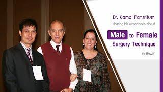 Dr. Kamol Pansritum sharing his experience about  Male-to-Female Surgery Technique in Brazil.