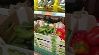 Цена на перец и огрурцы в продуктовом магазине в России. 5 апреля 2022 #shorts