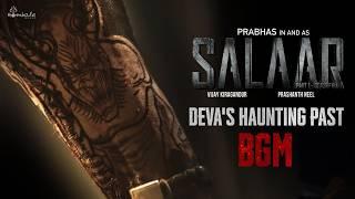 Salaar BGM – Deva’s Haunting Past  Prabhas  Ravi Basrur  Prasanth VijayKiragandur Hombale Films